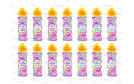 טרנספר תואם שבלונת נרות חנוכה 412