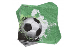 מארז מפיות כדורגל ירוק פרימיום