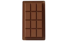 תבנית סיליקון לטבלת שוקולד