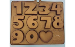 תבנית סיליקון ספרות 