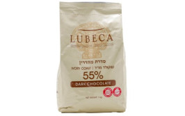 שוקולד מריר איכותי 55% לובקה