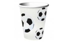 מארז כוסות דגם כדורגל