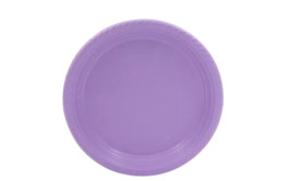 מארז 20 צלחות גדולות צבע סגול