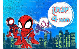 תמונה אכילה לעוגה ספיידי 29