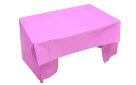 מפל שולחן פויל ורוד מסטיק