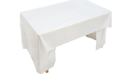 מפל שולחן פויל לבן