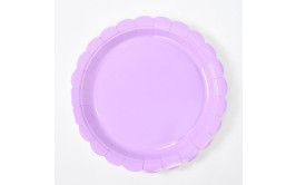 צלחות קטנות מהודרות סגול לילך