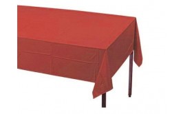 מפת שולחן ניילון צבע אדום