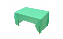 מפת שולחן ניילון ירוק  