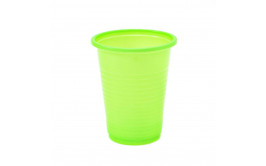מארז 50 כוסות פלסטיק צבע  ירוק