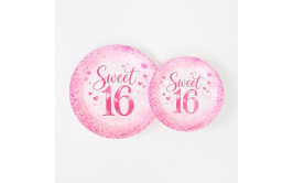 sweet 16 מארז צלחות קטנות