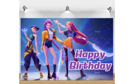 רקע קיר ענק קיי פופ