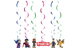 מארז קישוט 6 ספירלות תלייה רובלוקס