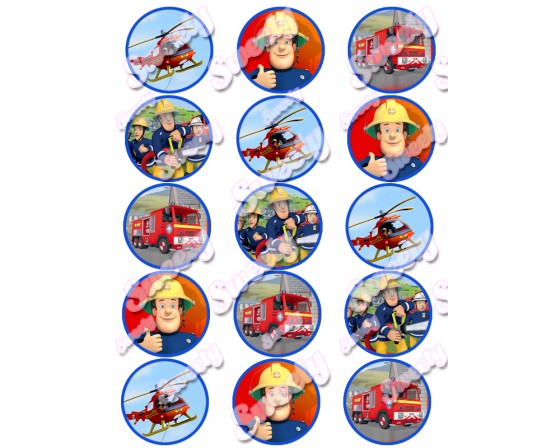 תמונות אכילות סמי הכבאי לקאפקייקס 2