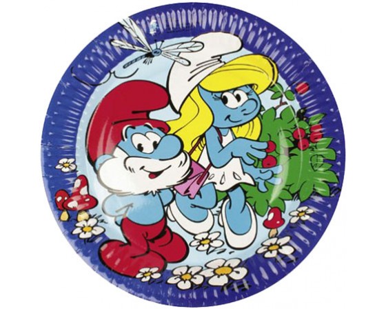 סט צלחות גדולות דרדסים