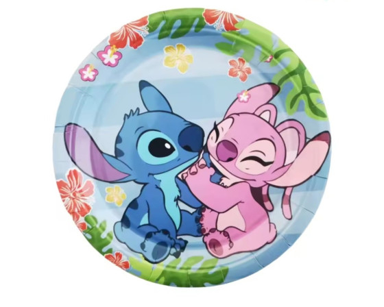 מארז 10 צלחות סטיץ "7