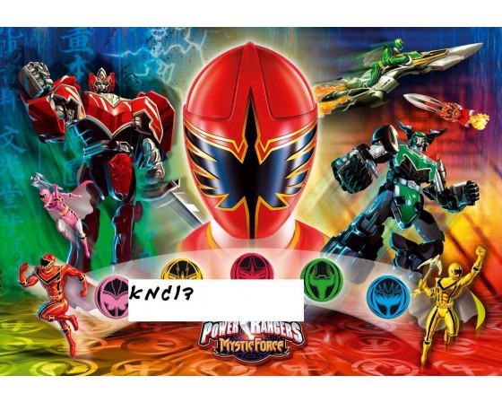 תמונה אכילה לעוגה של פאוור ריינג'רס 4695