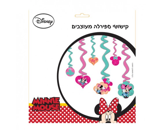 מארז 6 ספירלות דגם מיני מאוס