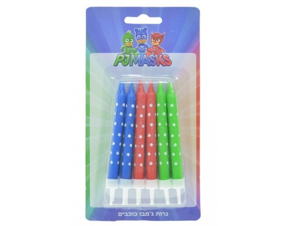 נרות ג'מבו כוכבים כח פיג'י