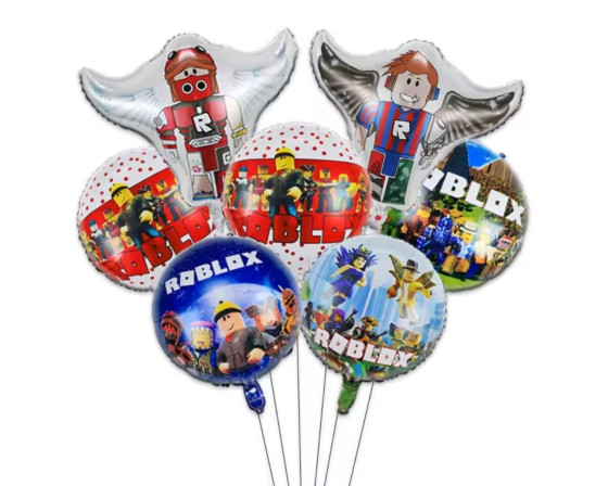 בוקט 8 בלוני מיילר רובלוקס