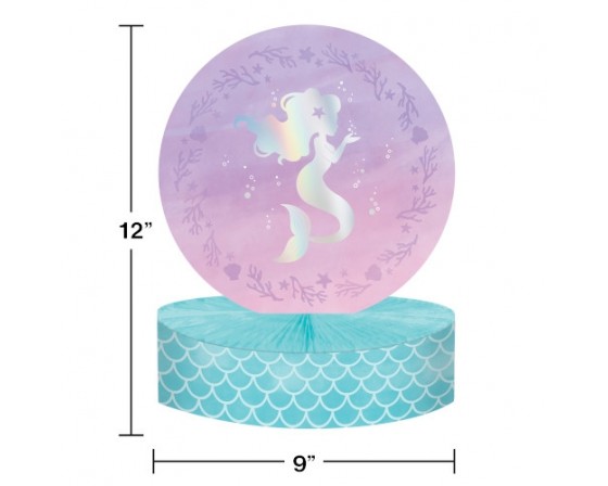 מרכז שולחן בת הים הקסומה