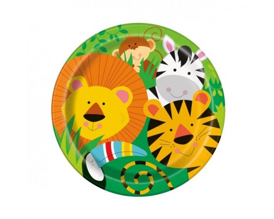 מארז צלחות גדולות סט ספארי