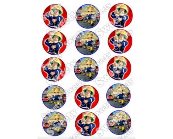 תמונות אכילות סמי הכבאי לקאפקייקס 870