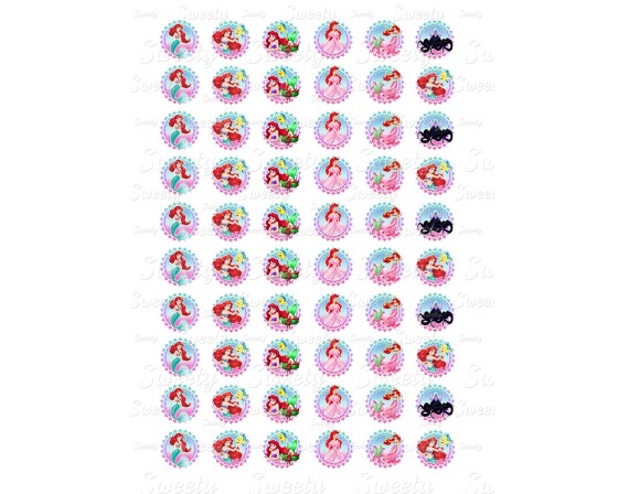 שקף טרנספר לנשיקות בת הים הקטנה 871