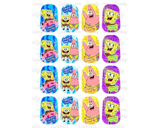 טרנספר בוב ספוג תואם שבלונת מגנום 422