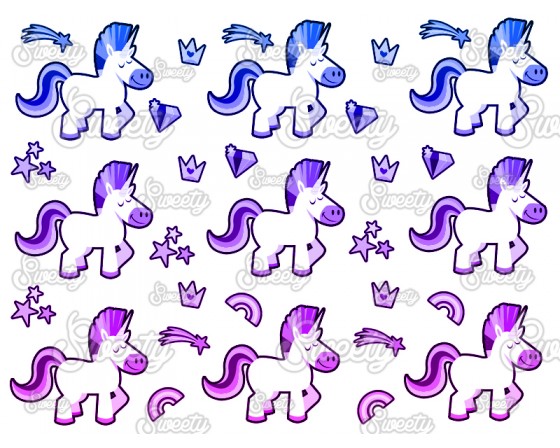 שקף טרנספר חד קרן 319