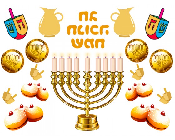 שקף טרנספר לנשיקות/שוקולד חנוכה 20