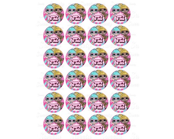 גליון מיתוג מדבקות לול נצנץ קוטר 4 ס"מ