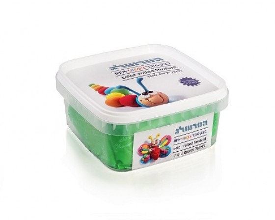 בצק סוכר ירוק 600 גרם 