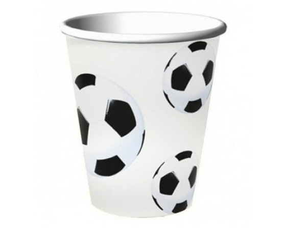 מארז כוסות דגם כדורגל