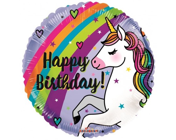 בלון הליום 18" חד קר קשת 