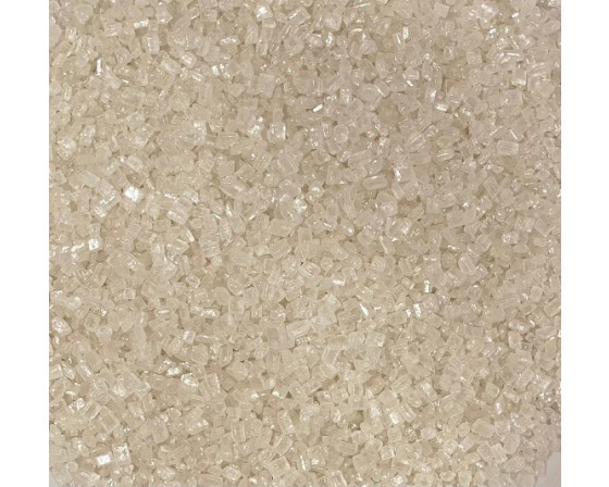 גבישי סוכר שקוף מטאלי