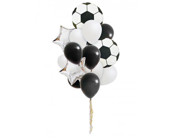 סט בלוני כדורגל 16 יחידות