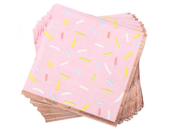 מארז מפיות גדולות מסיבת דונאטס