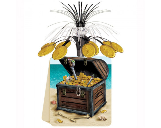 מרכז שולחן פיראטים מפת האוצר