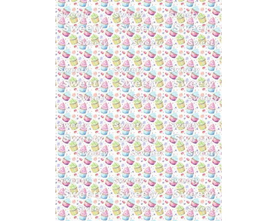 שקף טרנספר זילוף חופשי דגם קאפקייקס 433