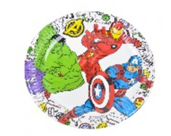 צלחות גדולות הנוקמים ליגת הצדק